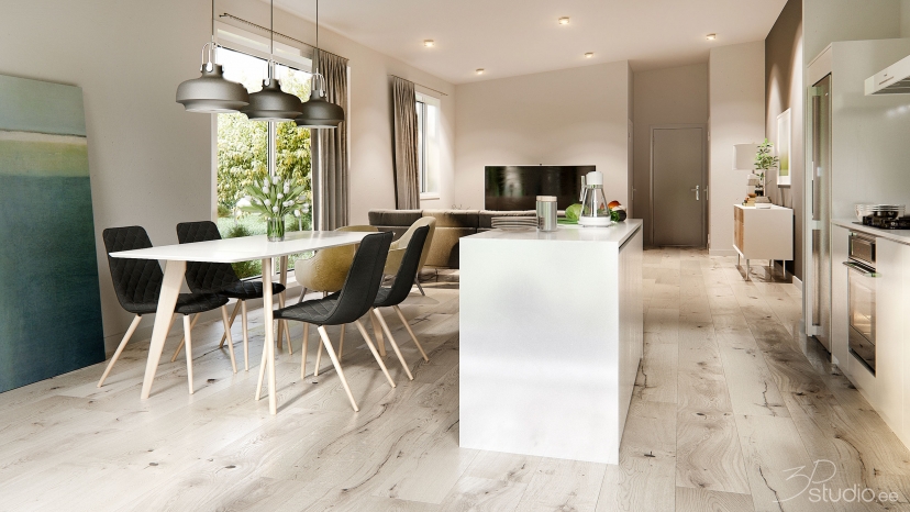 Arpaonnenkuja 3D visualization